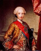 Anton Raphael Mengs, Portrait of Infante Antonio Pascual of Spain